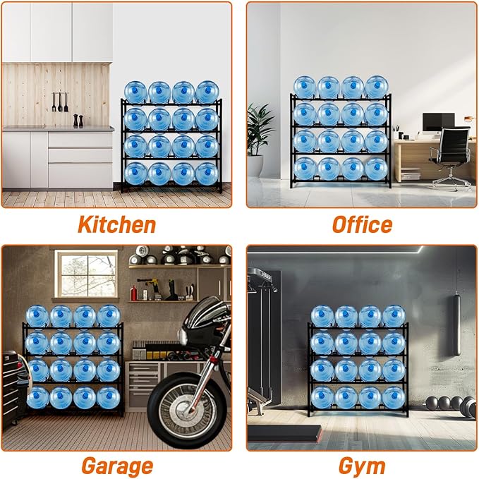 16-Tray Water Cooler Jug Rack - Image 8
