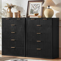 LEYAOYAO Fluted 6 Drawers Dresser by LEYAOYAO-Findtheshiningpointofyourideallife%EF%BC%81