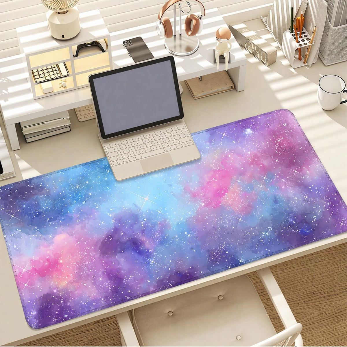 Galaxy Mouse Pad Large, Extended Gaming Desk Mat – 335.43 x 15.75 in