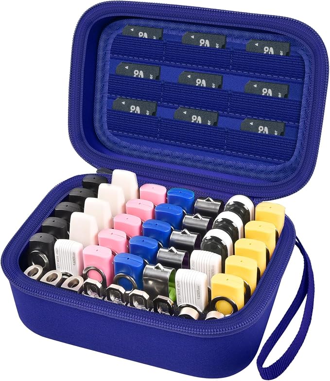 USB Flash Drive Case, Thumb Drive, Memory Card SD SDXC SDHC Card Holder by COMECASE
