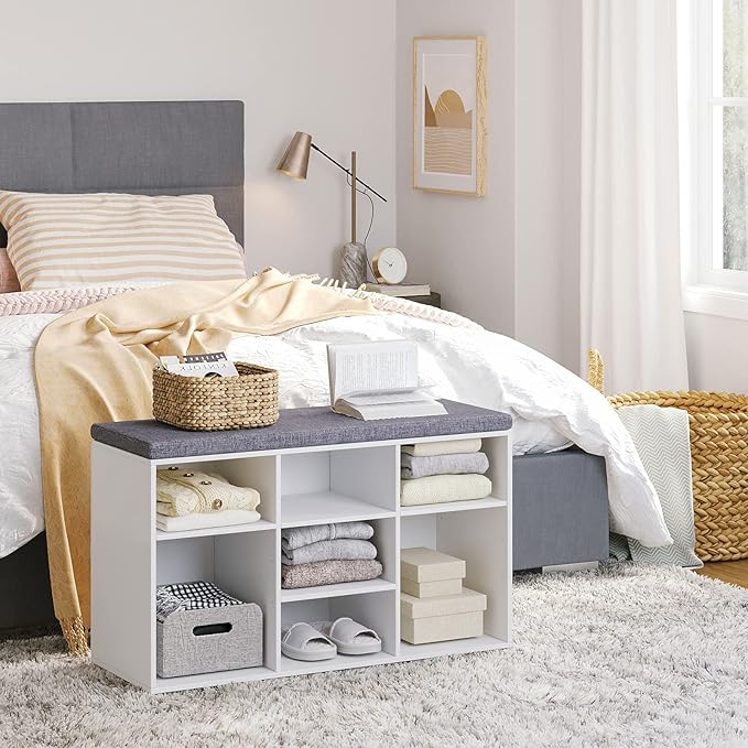 DINZI LVJ Shoe Storage Bench - Image 5