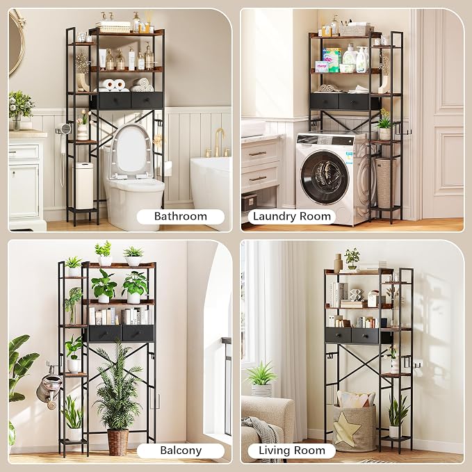 Over The Toilet Storage Shelf - Image 6