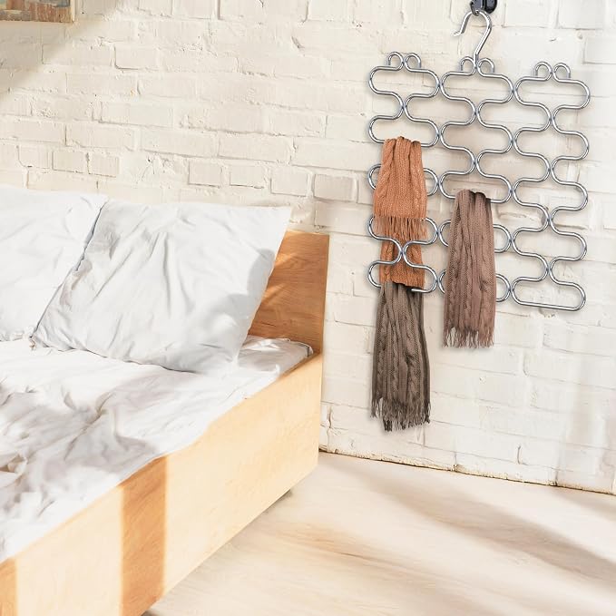 Deco Brothers Scarf Hanger for Closet, 23 Loop - Image 3