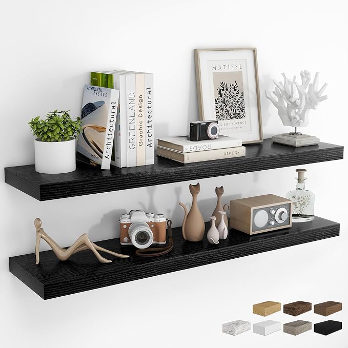 RICHFOCUS 48Inch Floating Shelves by Unknown