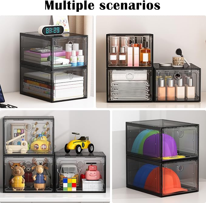 6 Pack Upgrade Harder Shoe Organizer, Shoe Storage - Image 5