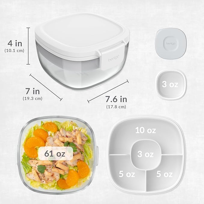 Bentgo Glass All-in-One Salad Container - Image 6