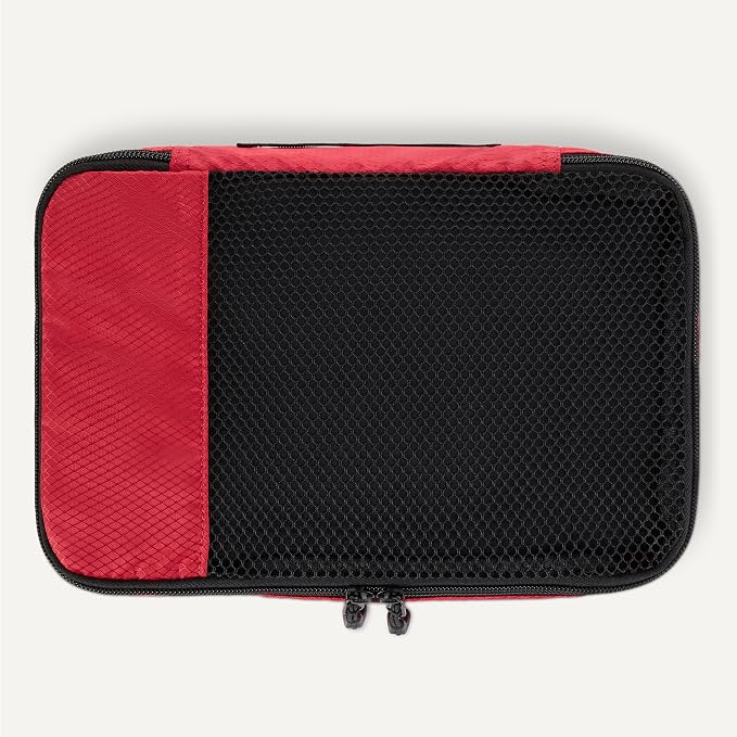 Amazon Essentials 4-Piece Packing Cubes Travel Accessories Set, Luggage - Image 5