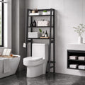 MallKing Over-The-Toilet Storage Rack, Wooden 3-Tier Over-The-Toilet