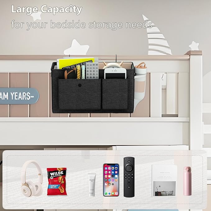 Bedside Caddy Bedside Organizer - Image 5