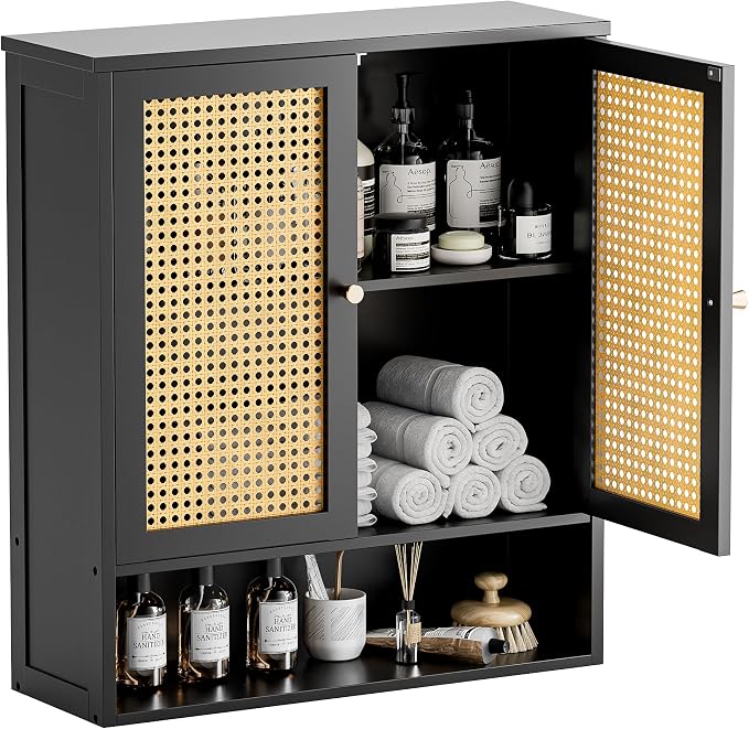 HITNET Wall Cabinet, Bamboo Medicine Cabinet by HITNET