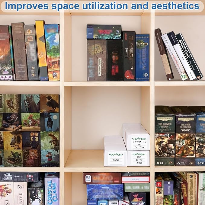 Trading Card Storage Box with Dividers, Cardboard card Organizer Box - Image 7