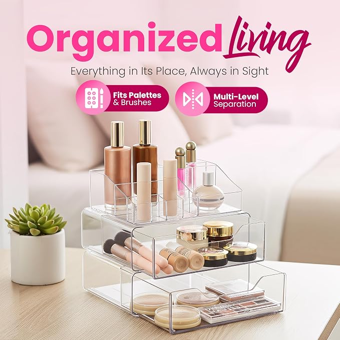 Clear Makeup Organizer - Image 4