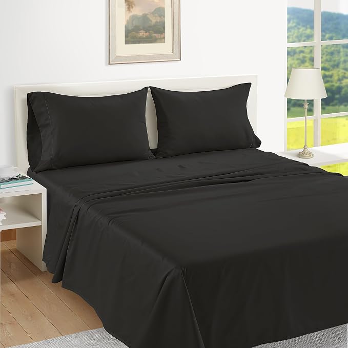 LANE LINEN Pillow Case Covers King, 100% Egyptian Cotton Sateen, Soft Cool & - Image 4