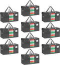 VENO 10 Pack Moving Bags, Comforter and Blanket Storage Bags by Veno