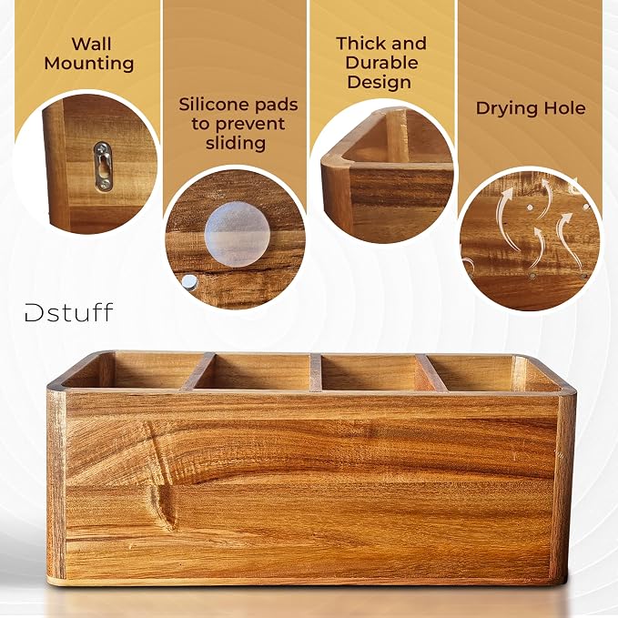 Dstuff Large Kitchen Utensil Holder Organizer - Image 3