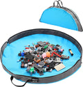 Toy Storage Bag and Play Mat for Building Bricks & Blocks by BBpara