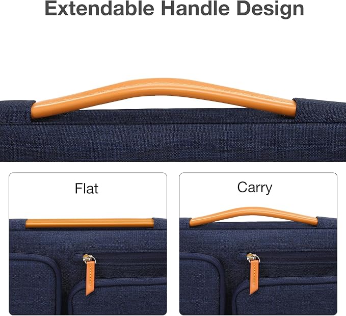 MOSISO 360 Protective Laptop Case 17.3 inch, 17-17.3 inch Laptop Sleeve - Image 5