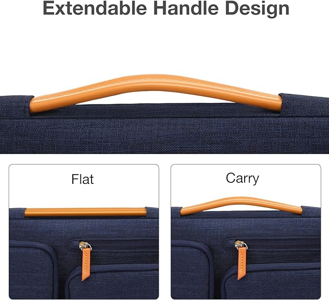 MOSISO 360 Protective Laptop Case 15 inch, 15 inch Laptop Sleeve Compatible - Image 5