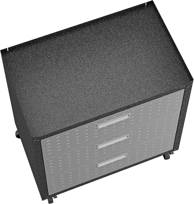 Manhattan Comfort Fortress Collection Convenient Durable Mobile Garage Chest - Image 8