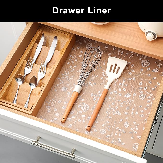 Cooyes Shelf Liner – Premium Non-Adhesive Cabinet & Drawer Liner - Image 4