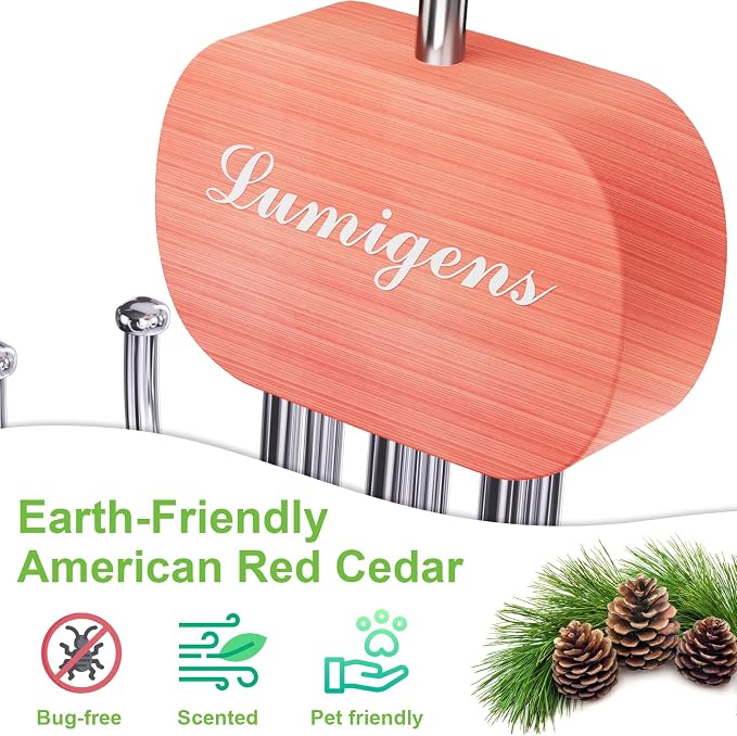 Cedar Wooden Belt Hanger, Belt Organizer - Image 2