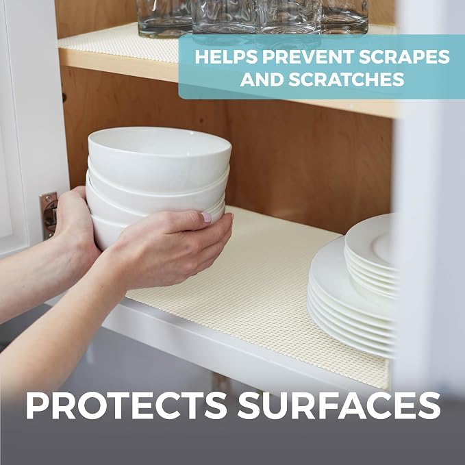 HOME GENIE Shelf Drawer and Cabinet Liner, Durable - Image 4