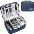 Electronics Organizer Travel Cable Organizer Bag Waterproof Portable Digital by YOUBDM