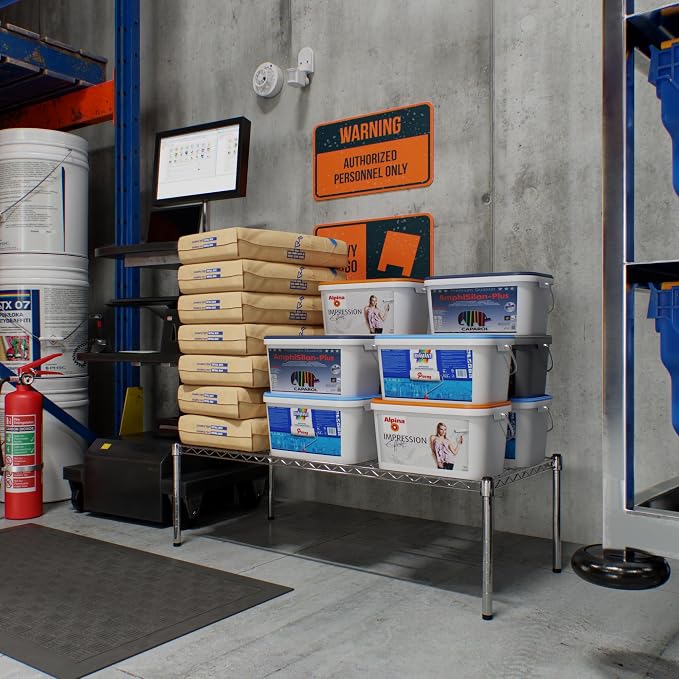 21" Deep x 48" Wide x 14" Height Wire Shelving Kit | 1-Tier | NSF Commercial - Image 8