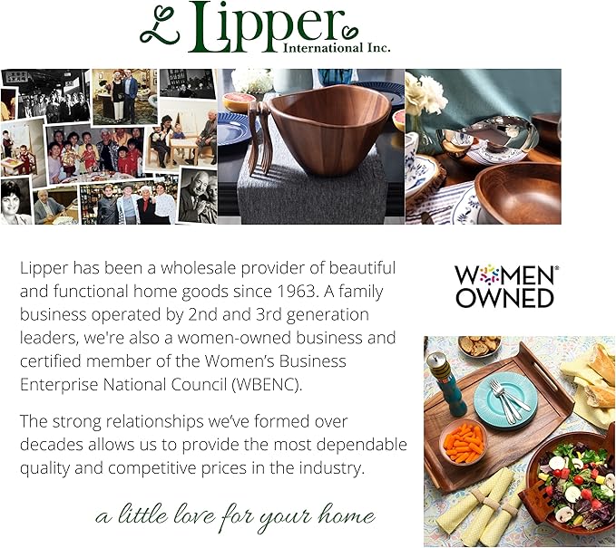 Lipper International Acacia Wood 14" Kitchen Turntable - Image 3