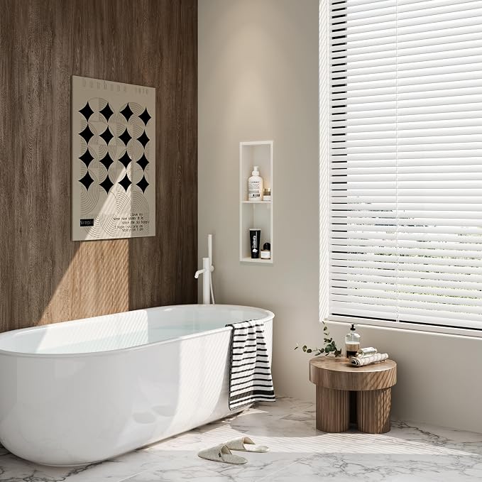 Stainless Steel Shower Niche 24" X 8", No Tile Needed Wall Niche Double Shelves - Image 4