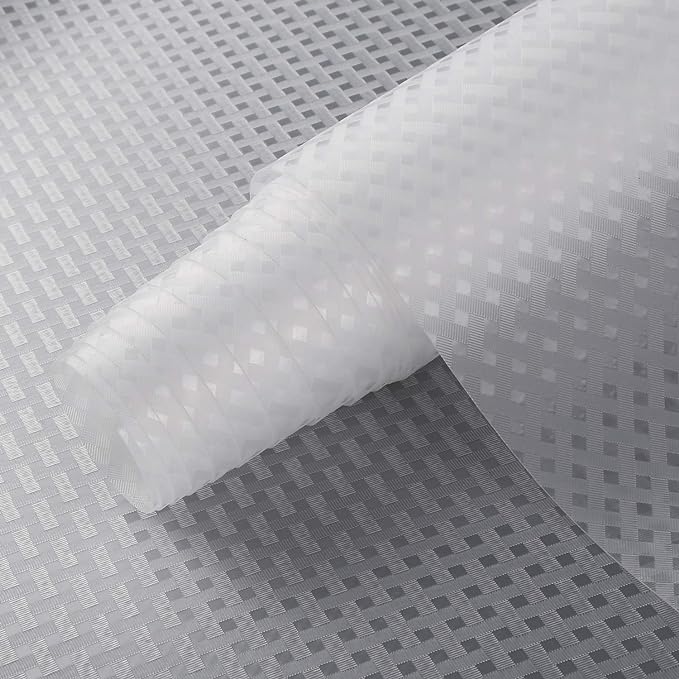 HooTown Refrigerator, Freezer Shelf Liner and Drawer Mats 17.5 Inch Wide x 78.7 by HooTown