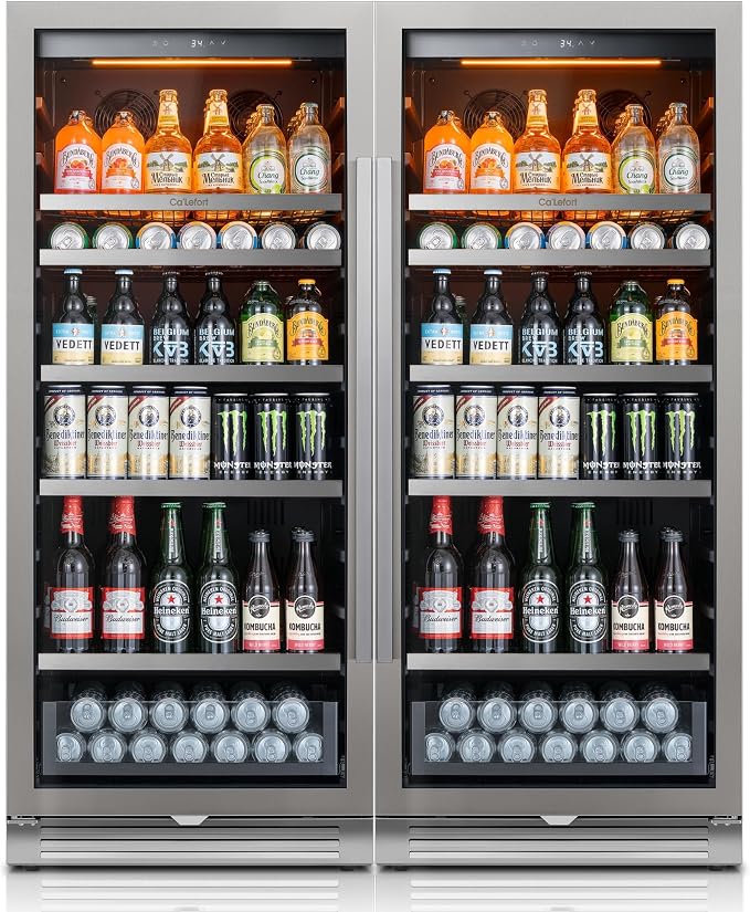 Ca'Lefort Beverage-Refrigerator 48 Inch, Tall Beverage Fridge Cellars Large Bar by CaLefort