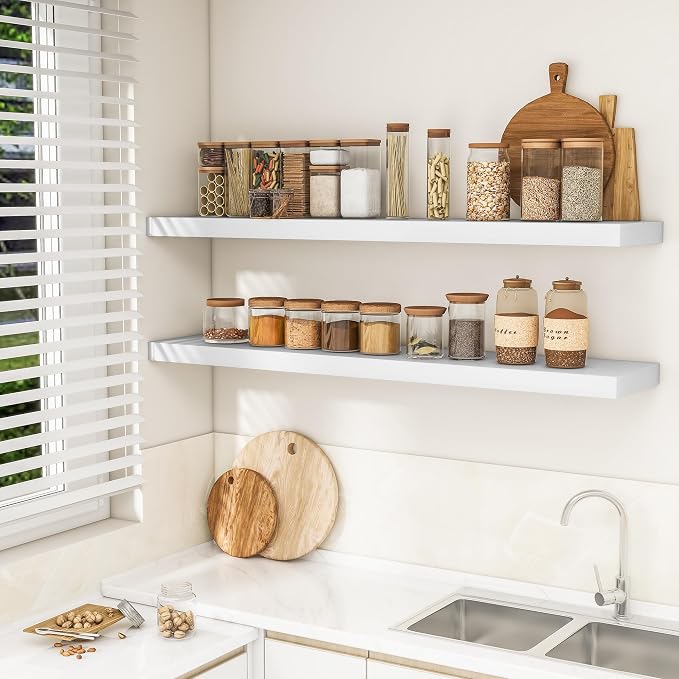 RICHFOCUS 55Inch Floating Shelves - Image 3