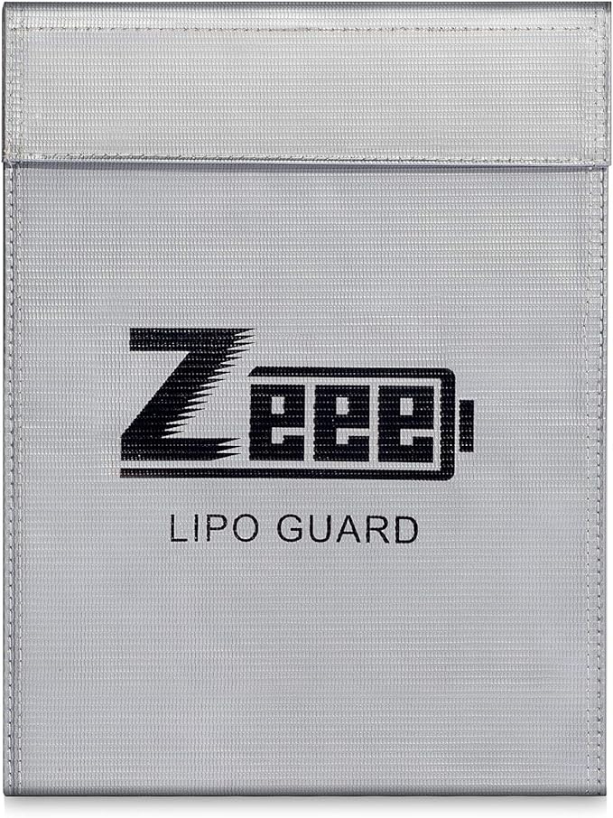 Zeee Fireproof Lipo Battery Bag Explosion-Proof Charging & Storage Organizer to by ZeeePowerDirect