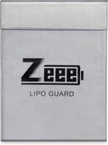 Zeee Fireproof Lipo Battery Bag Explosion-Proof Charging & Storage Organizer to by ZeeePowerDirect