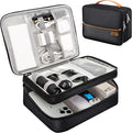 SELLYFELLY Electronics Travel Organizer, Double Layer Cable Organizer Bag by SELLYFELLY