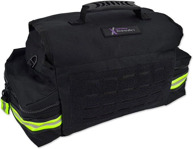 Lightning X Personalized First Responder EMT EMS Trauma Bag w/Stocked First Aid - Image 4