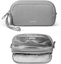 tomtoc Electronic Organizer Travel Case, Water Resistant Dual Compartment Tech by tomtoc