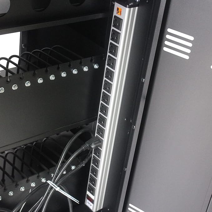 36 Device Charging Cart for Laptop Up to 16.3-inch Screen, Mobile Charging - Image 5