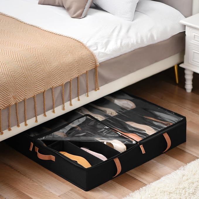 StorageWorks Shoe Organizer for Closet, Fits up to 24 Pairs - Image 3