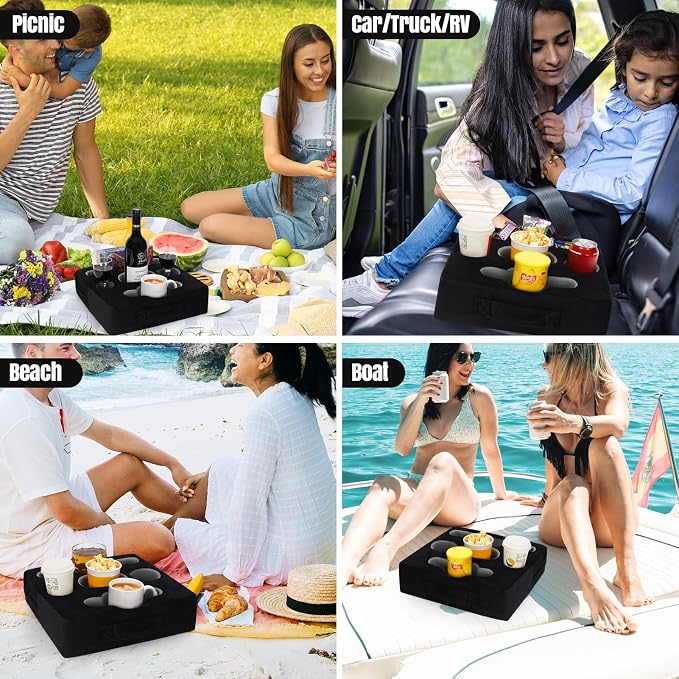 STBoo Couch Cup Holder Pillow Tray - Image 9