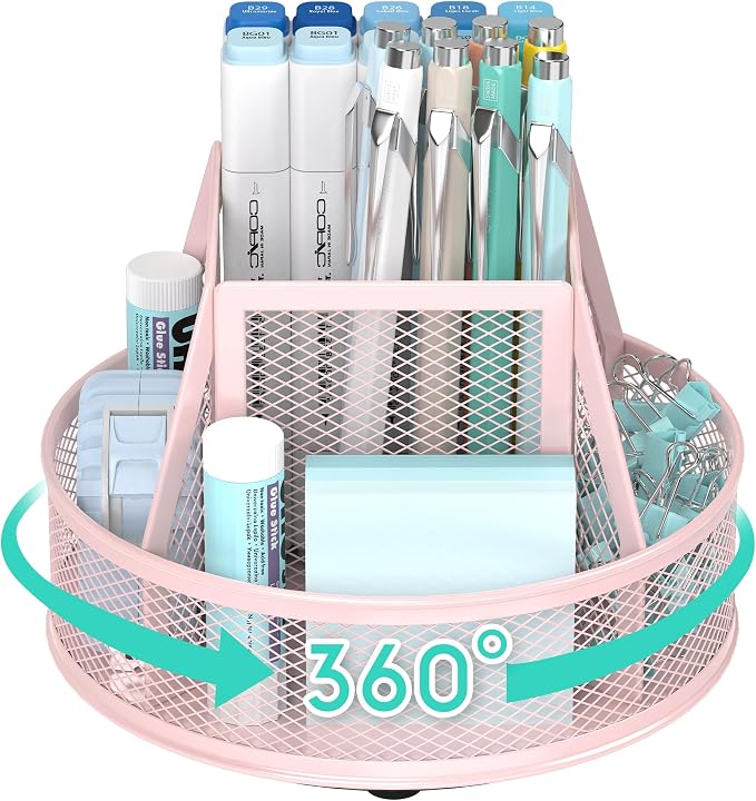 YINGHUA Metal Mesh Desk Organizer by Unknown