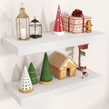 Floating Shelves for Wall, Engineered Wood Wall Shelves by Venusmiles