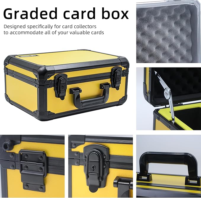Graded Card Storage Box; Durable Sports, PSA Card Storage Case- Trading Card - Image 3