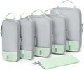 BAGSMART 6 Set /4 Set/2 Set Compression Packing Cubes by BAGSMART