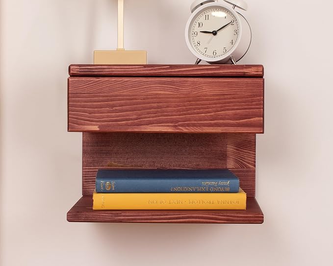 Floating Nightstand Side Accent or End Table - Image 7