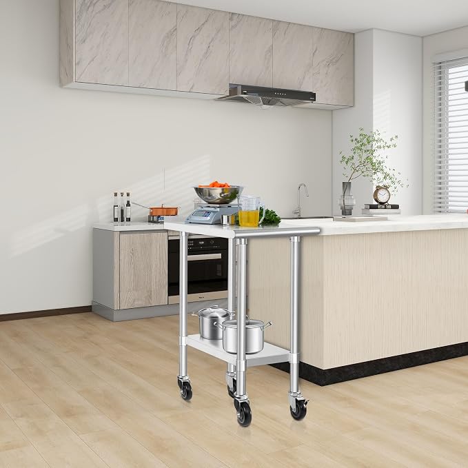 HARDURA Stainless Steel Commercial Work Table - Image 6