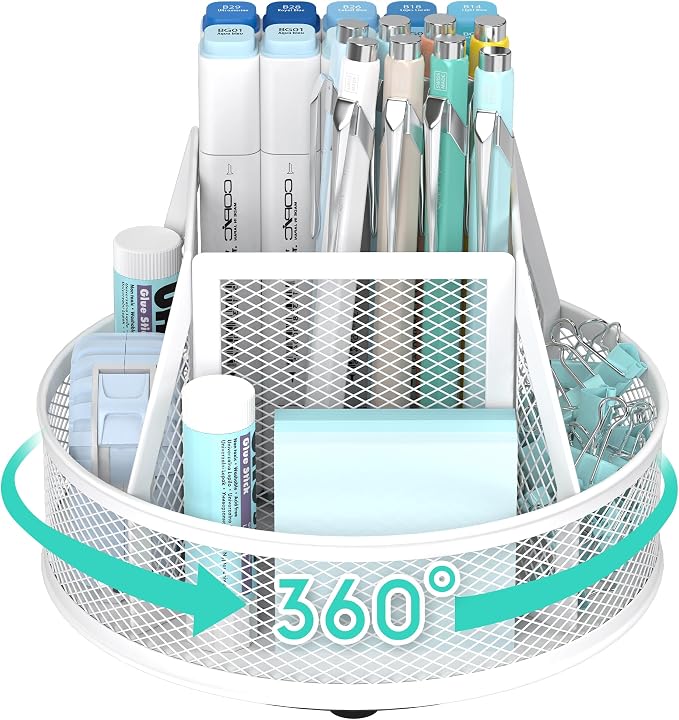 YINGHUA Metal Mesh Desk Organizer by Unknown