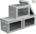Storage Bins, Storage Baskets for Shelves by Homsorout