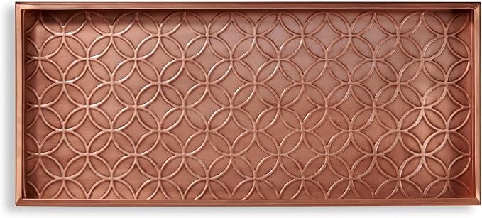 Good Directions 205VB Double Circles Copper Boot Tray Large by GoodDirections